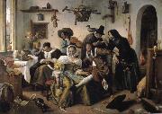 Jan Steen Topsy-turvy world oil on canvas